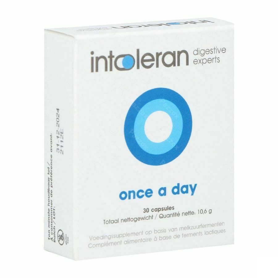 Intoleran Once A Day Caps 30