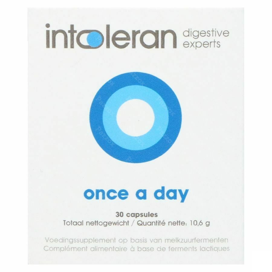 Intoleran Once A Day Caps 30