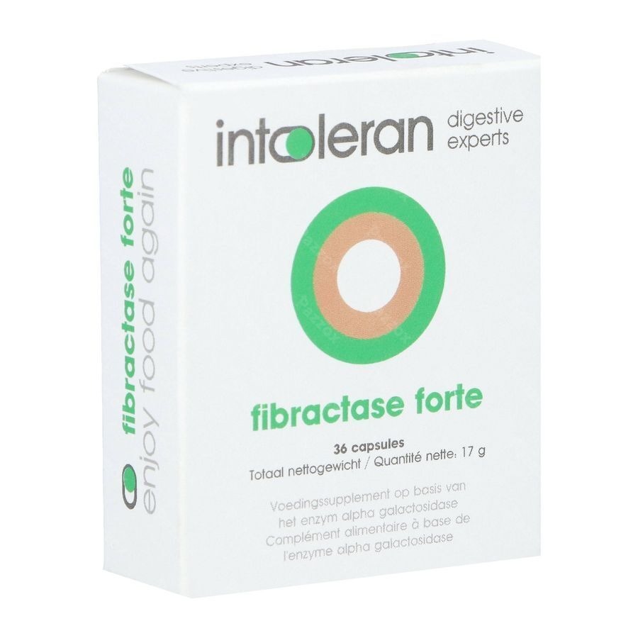 Intoleran Fibractase Forte 36 Capsules
