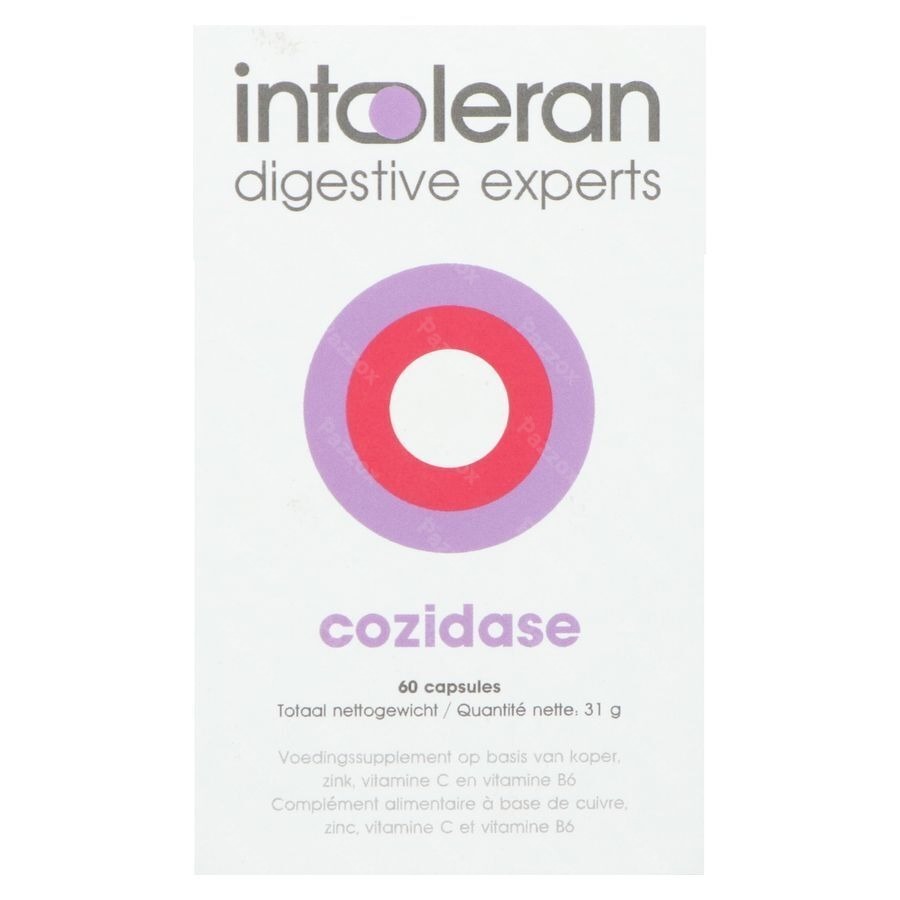Intoleran Cozidase 60 Gélules