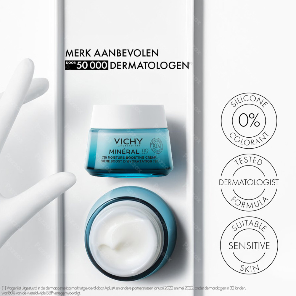 Vichy Minéral 89 Hydraterende Booster Crème 50ml