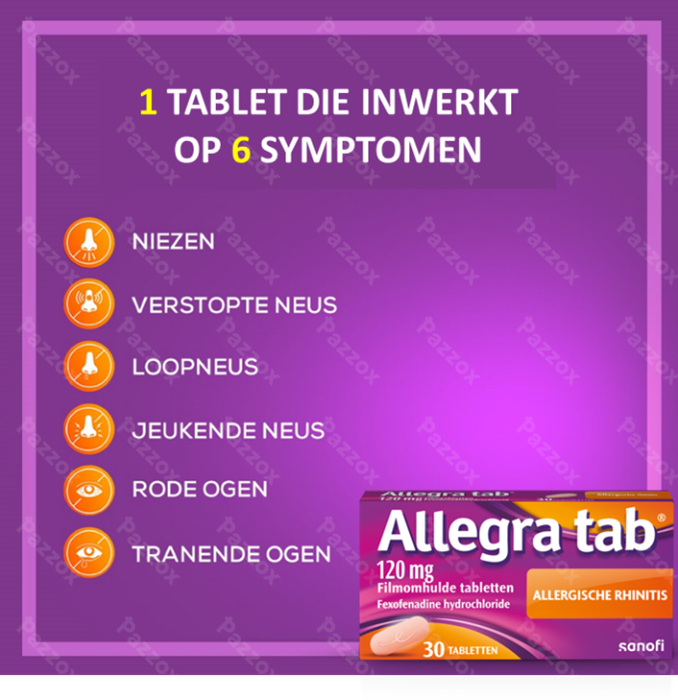 Allegra Tab 30 Tabletten 120mg