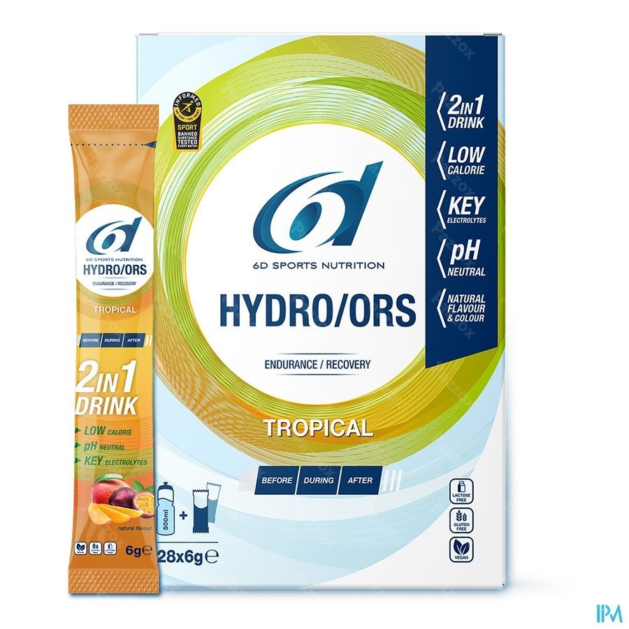 6d Hydro Ors Tropical Sach 28x6g