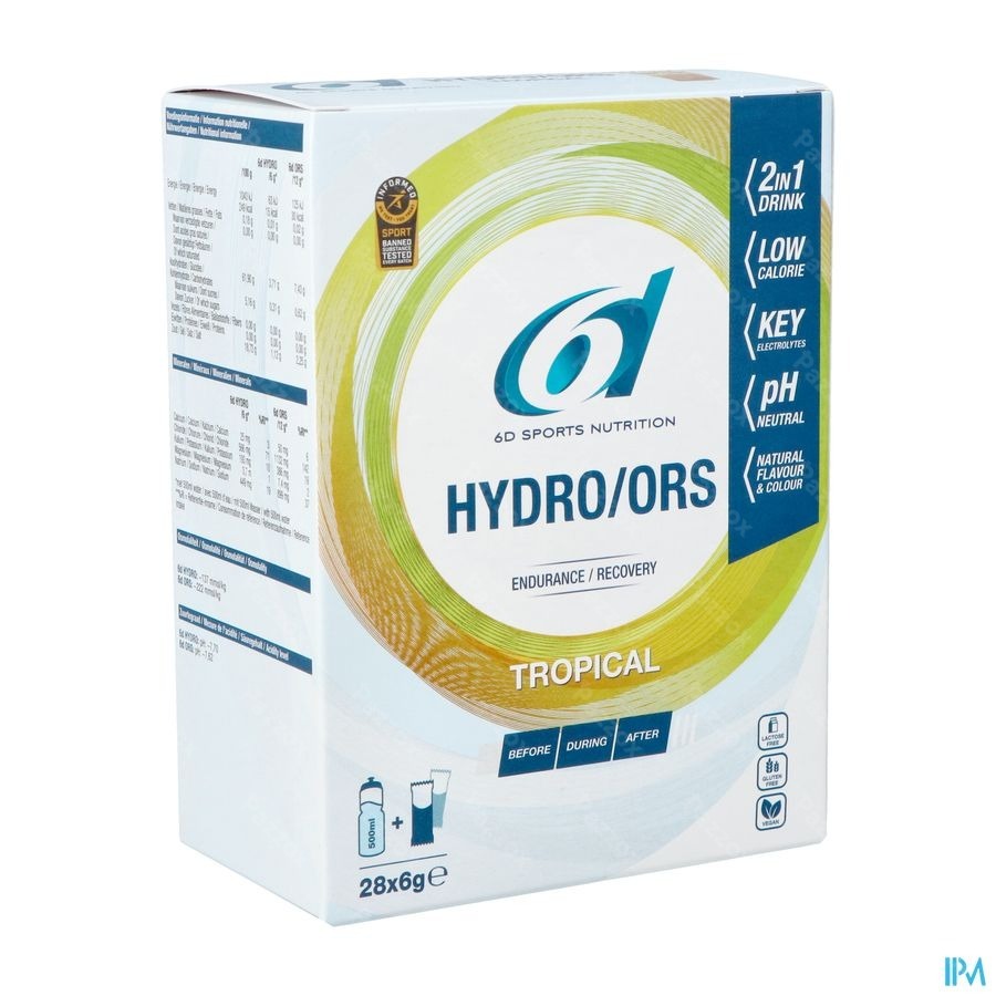 6d Hydro Ors Tropical Sach 28x6g