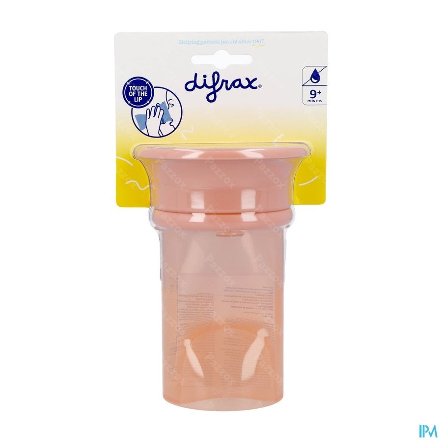 Difrax Coupe Anti-Fuite 360 Degres Peachy 250ml