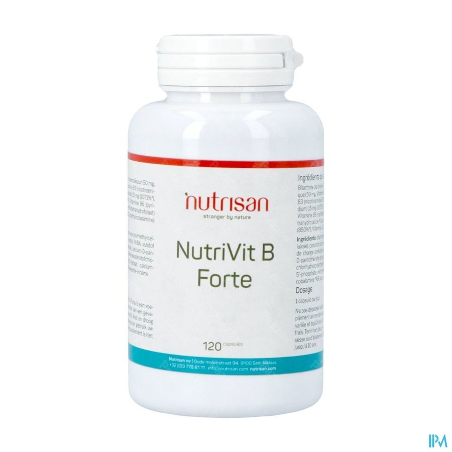 Nutrivit B Forte V-caps 100+20 Gratuites Nutrisan