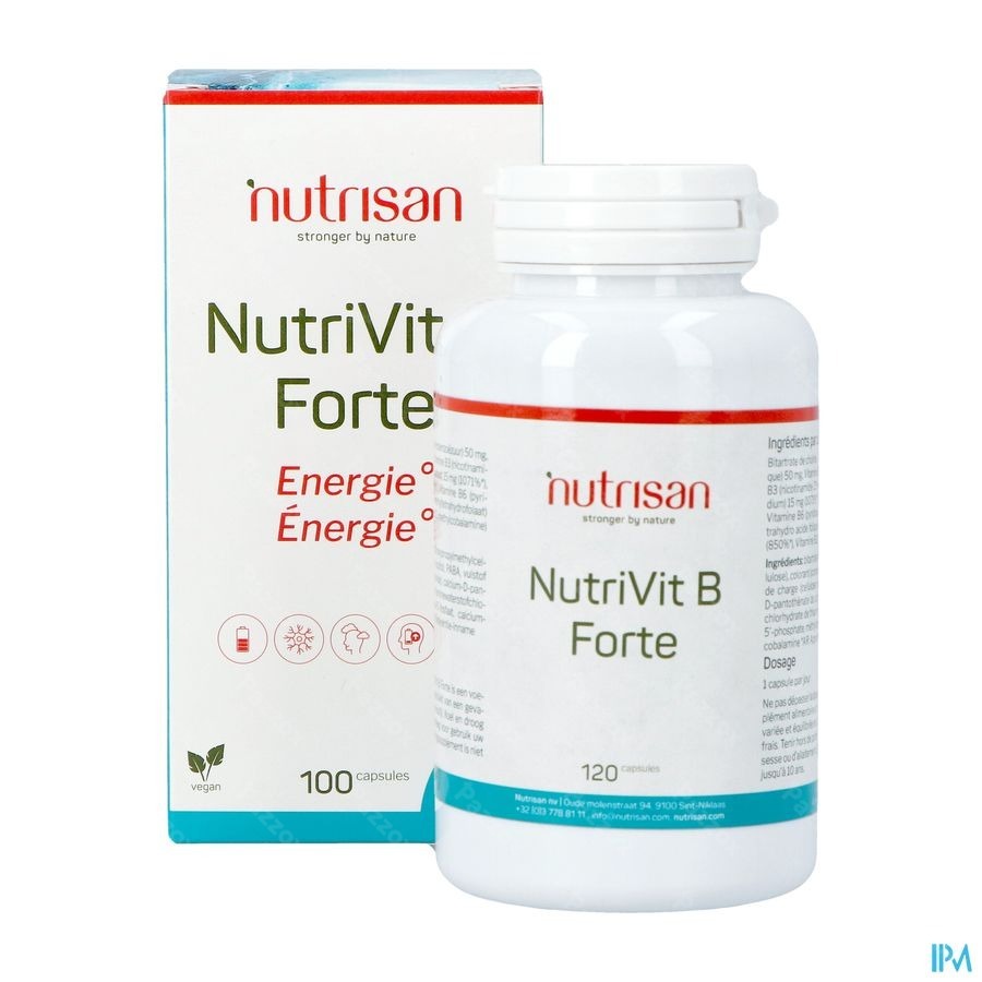 Nutrivit B Forte V-caps 100+20 Gratuites Nutrisan