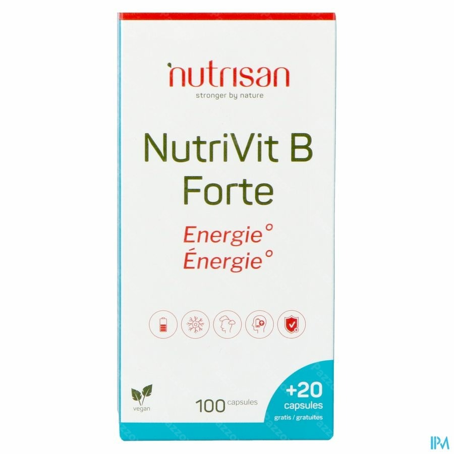 Nutrivit B Forte V-caps 100+20 Gratuites Nutrisan