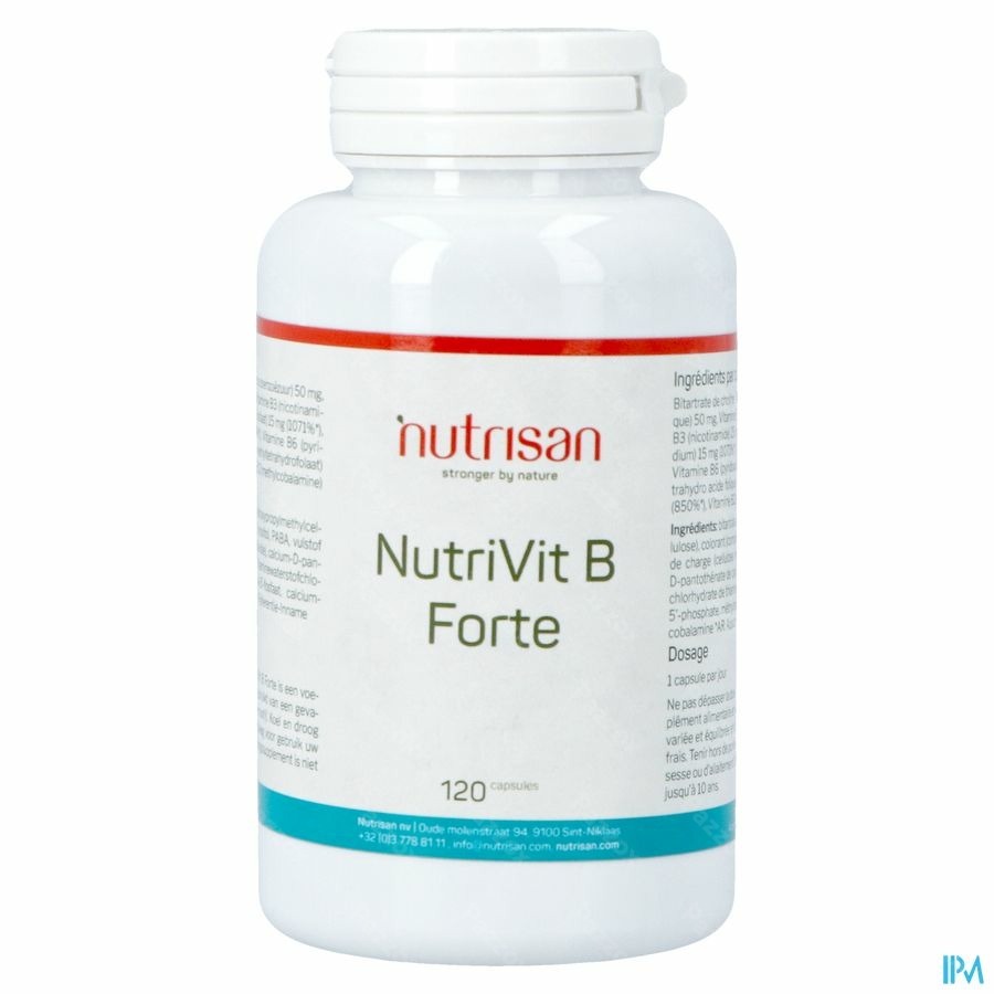 Nutrivit B Forte V-caps 100+20 Gratuites Nutrisan