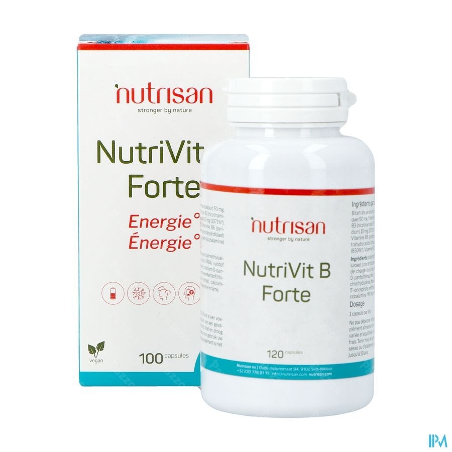 Nutrivit B Forte V-caps 100+20 Gratuites Nutrisan