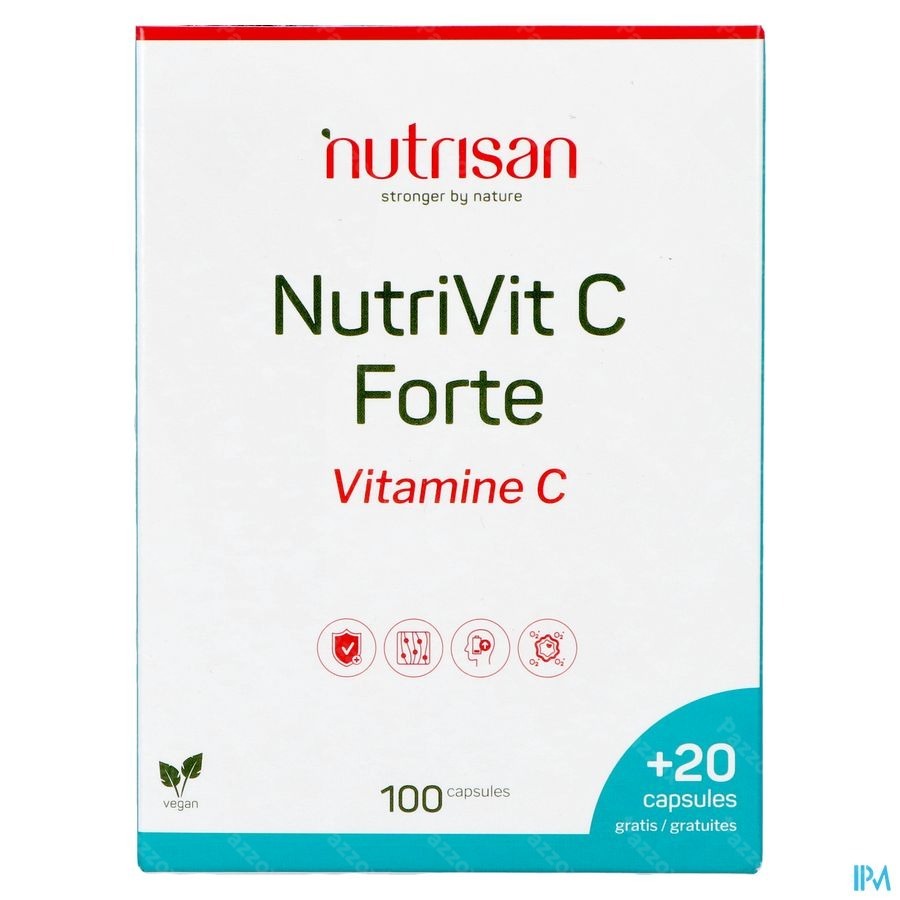 Nutrisan Nutrivit C Forte V-Caps 100+20 Gratis