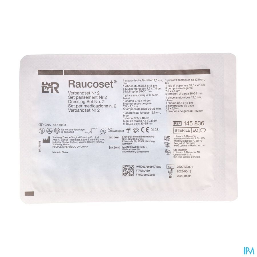 Raucoset Set Pansement Nr 2 145836