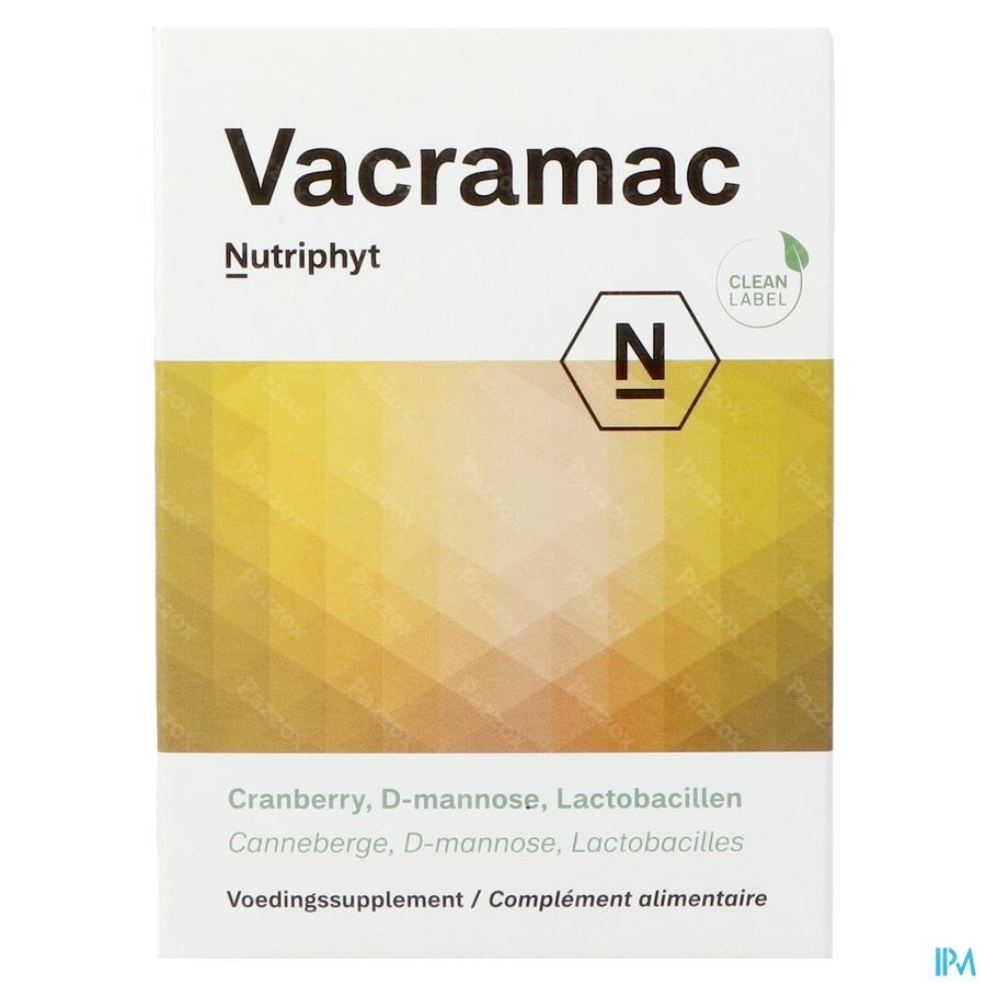 Nutriphyt Vacramac Gezonde Urinewegen 10 Capsules