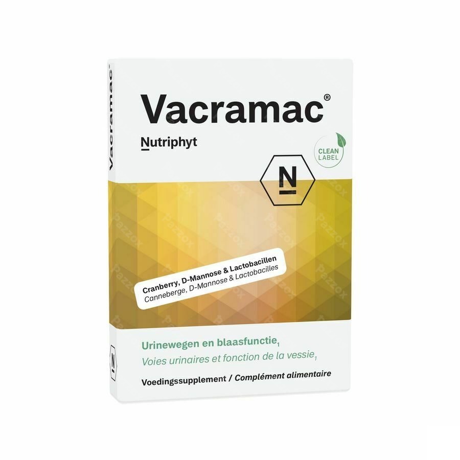 Nutriphyt Vacramac Gezonde Urinewegen 10 Capsules
