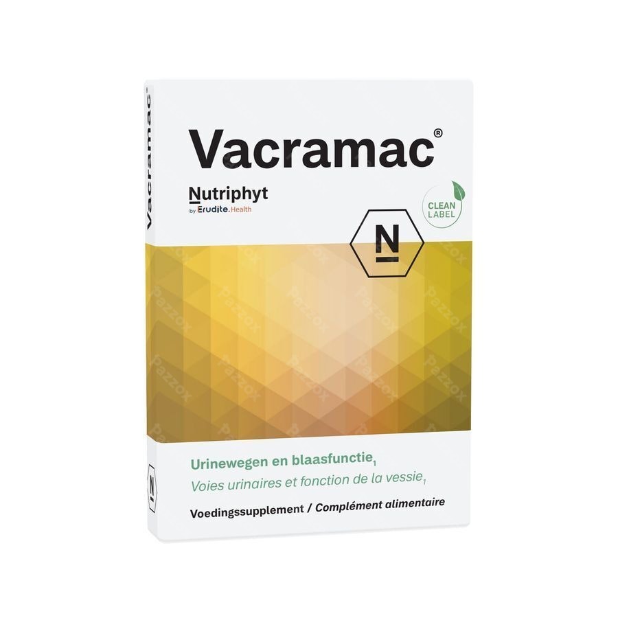 Nutriphyt Vacramac Gezonde Urinewegen 10 Capsules