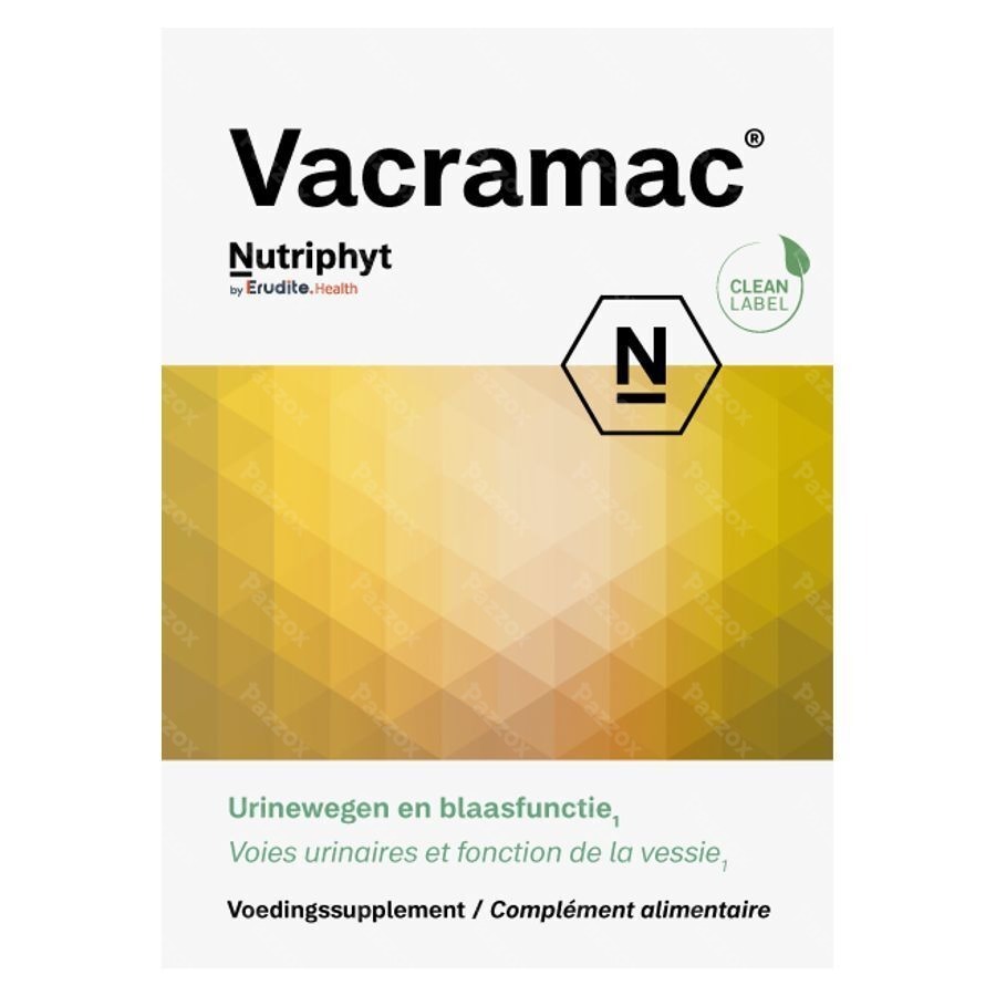 Nutriphyt Vacramac Gezonde Urinewegen 30 Capsules