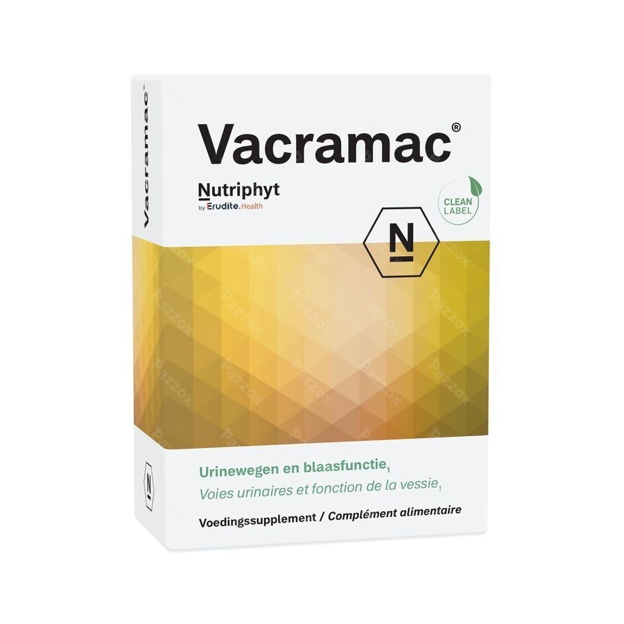 Nutriphyt Vacramac Gezonde Urinewegen 30 Capsules
