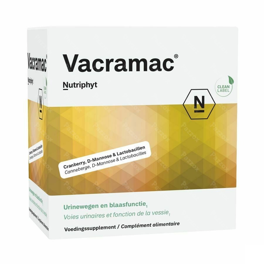 Nutriphyt Vacramac Gezonde Urinewegen 90 Capsules