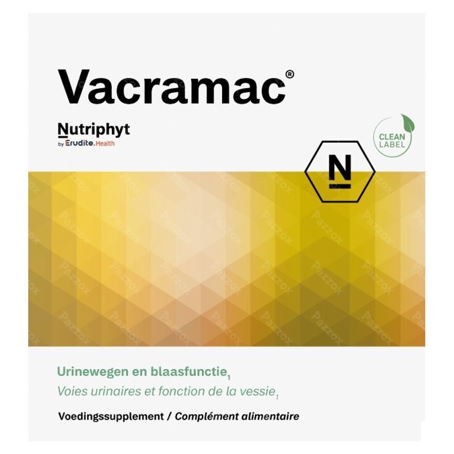 Nutriphyt Vacramac Gezonde Urinewegen 90 Capsules