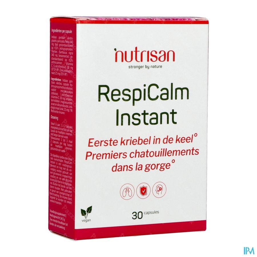 Respicalm Instant Nutrisan Caps 30