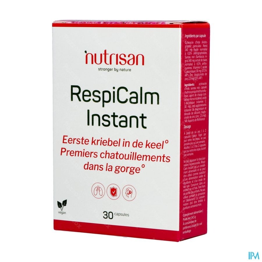 Respicalm Instant Nutrisan Caps 30