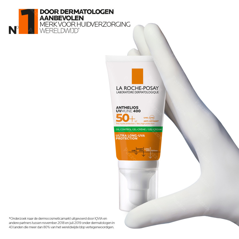 La Roche-Posay Dry Touch Gel Uvmune SPF50+ Zonder Parfum 50ml
