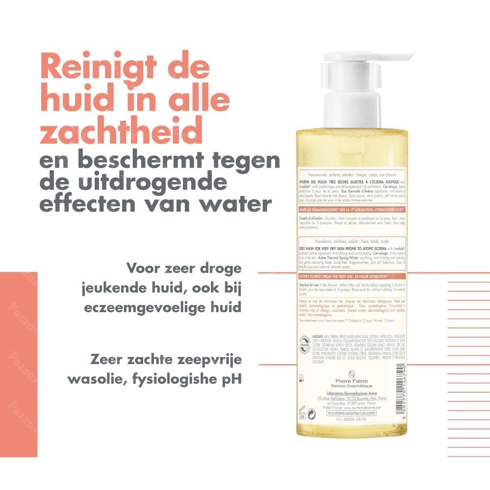 Avène XeraCalm A.D. Relipiderende Wasolie 400ml