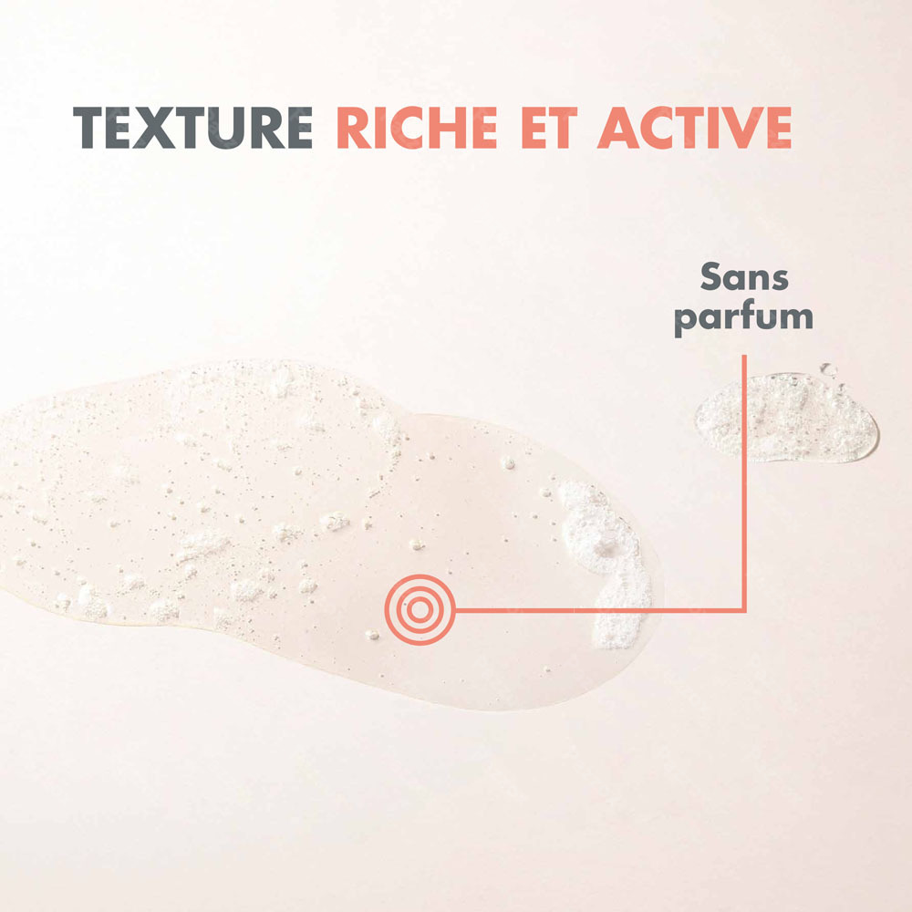 Avène XeraCalm A.D Huile lavante relipidante, Peau très sèche sujette à l'eczéma atopique et aux démangeaisons 400ml