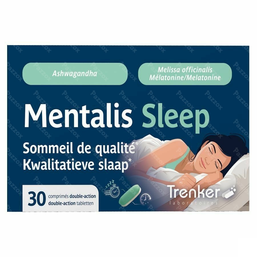 Mentalis Sleep 30 Comprimés