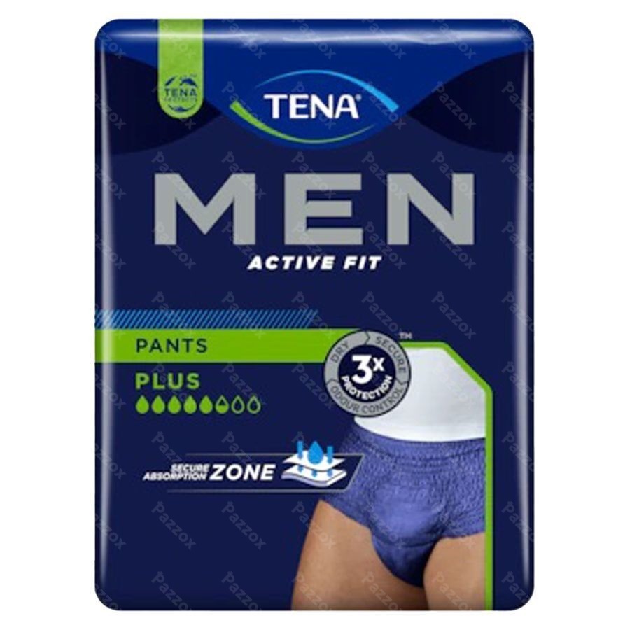 Tena Men Active Fit Pants Plus Bleu l/xl 10 772610