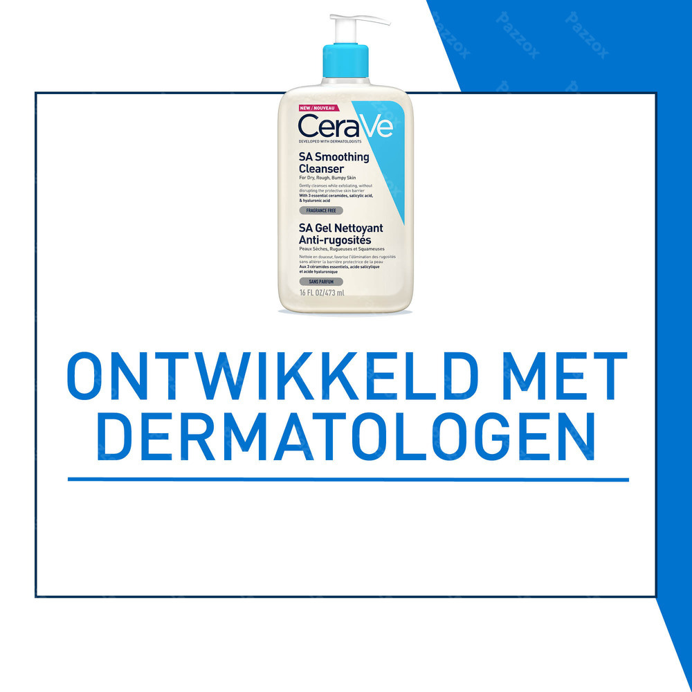 CeraVe SA Anti Ruwe Huid Reinigingsgel 473ml