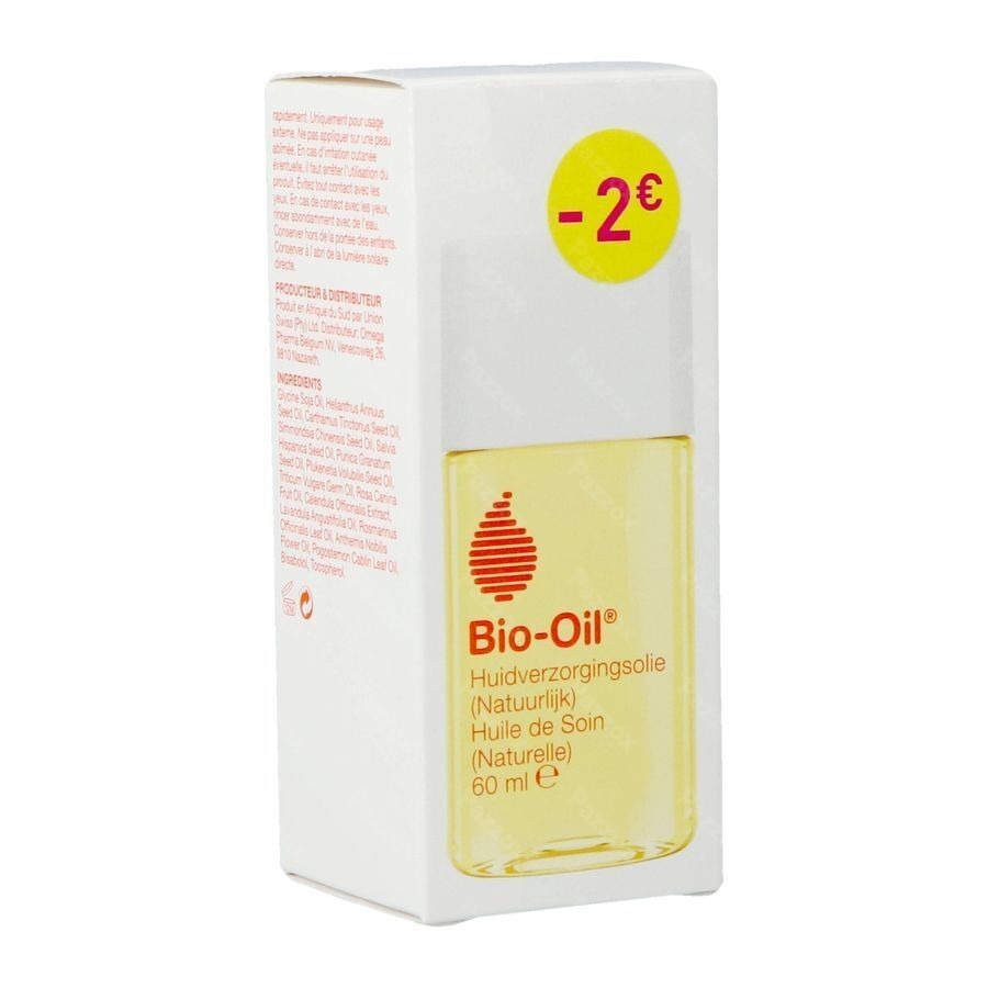 Bio oil huile de soin Natural - 60 ml