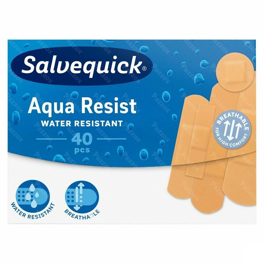 Salvequick Aqua Resist Pleisters 40