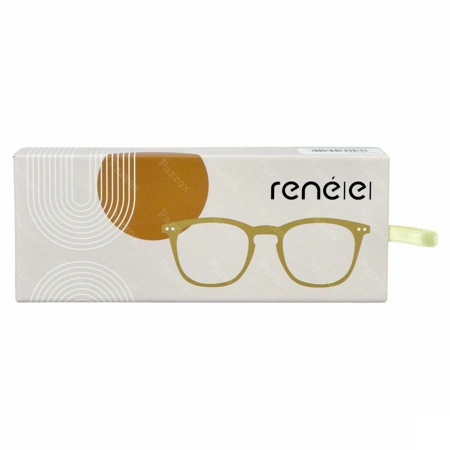 RenÉ(e) Lunettes Re-z06 Faded Photograph Yellow +3