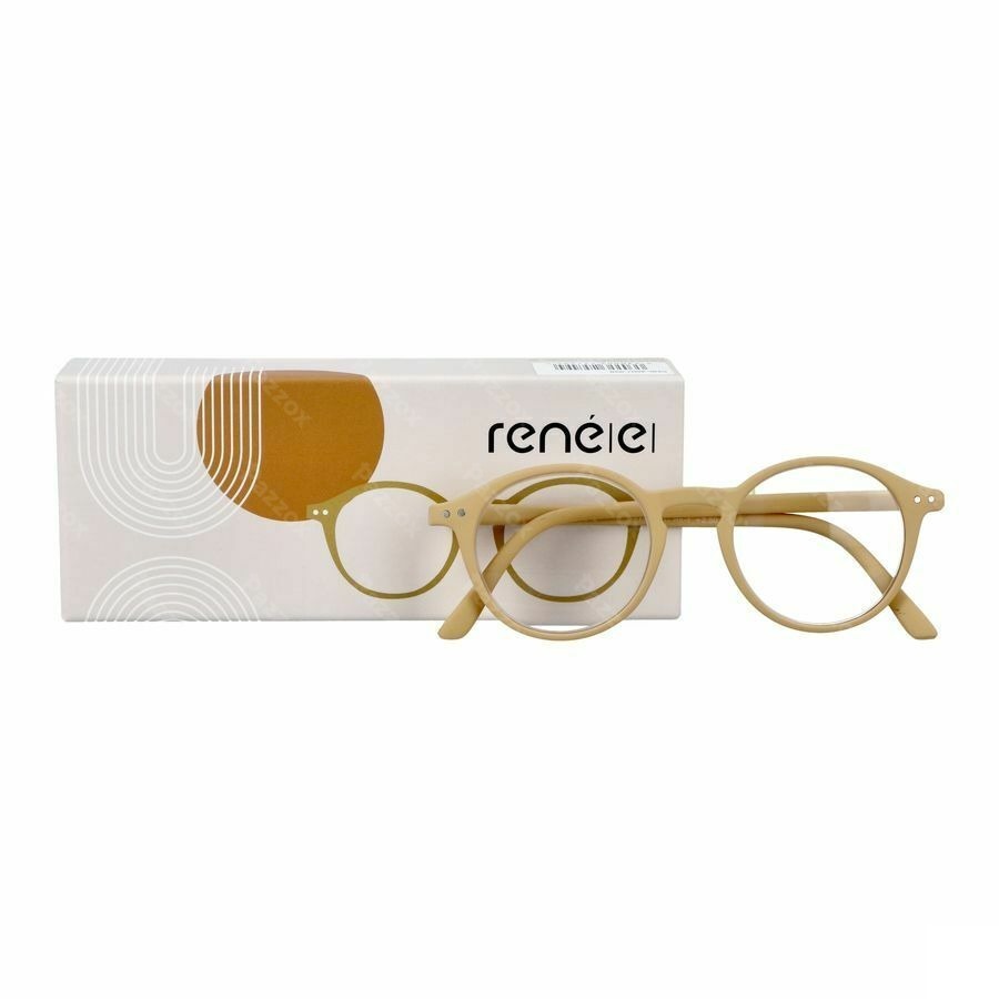 RenÉ(e) Bril Re-y06 Faded Photograph Yellow +1,00
