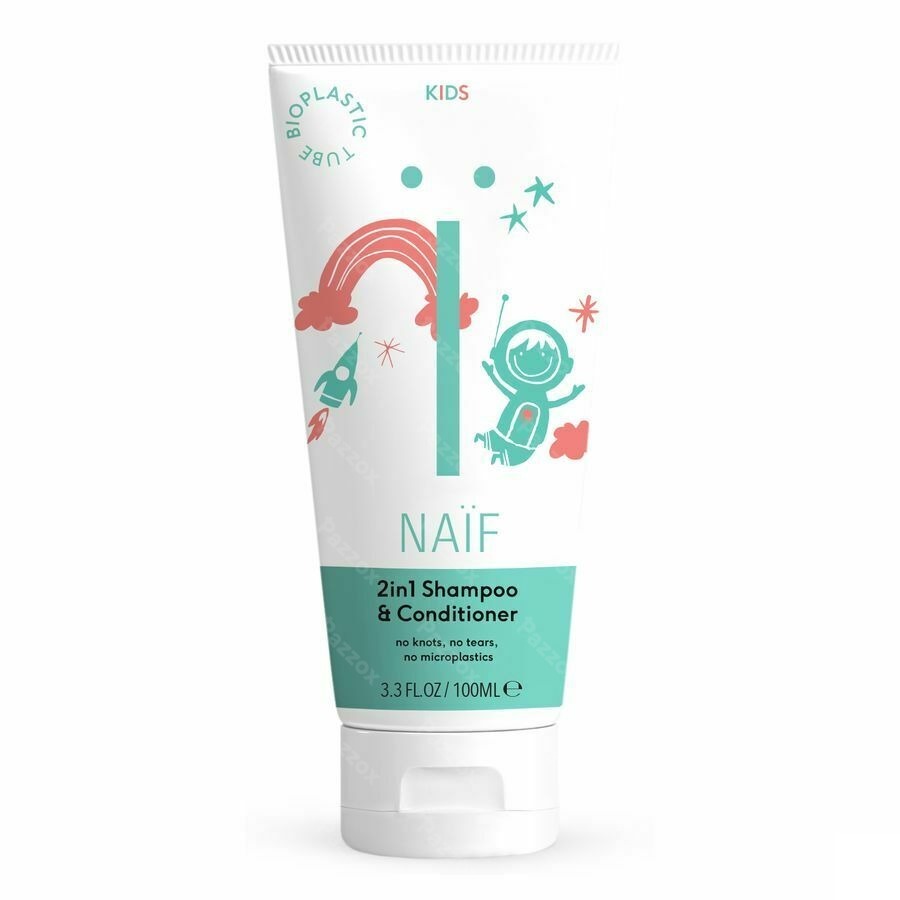 Naïf Kids 2-en-1 Shampooing et Après Shampooing 100ml