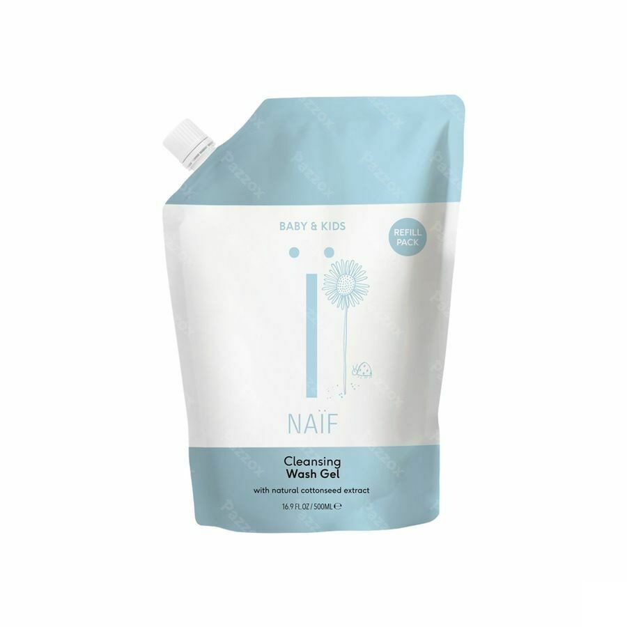 Naïf Baby&Kids Reinigende Wasgel Navulling 500ml