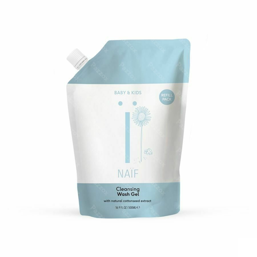 Naïf Baby&Kids Reinigende Wasgel Navulling 500ml