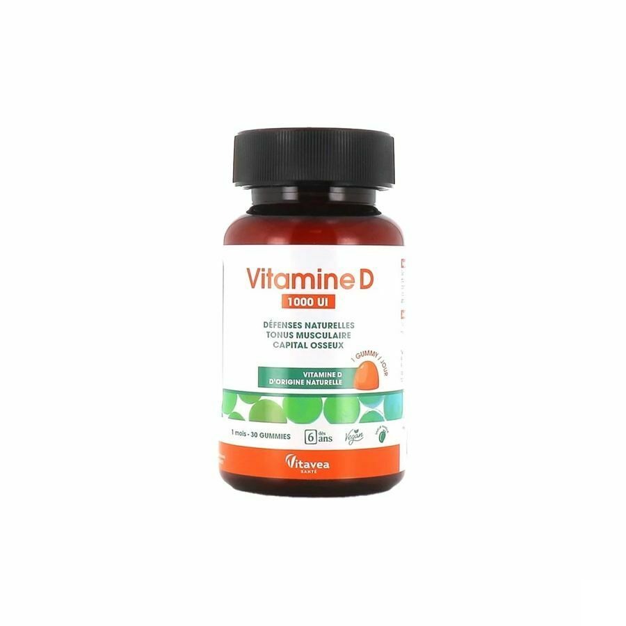 Vitavea Sante Vitamine D 1000 Ui Gommes 30