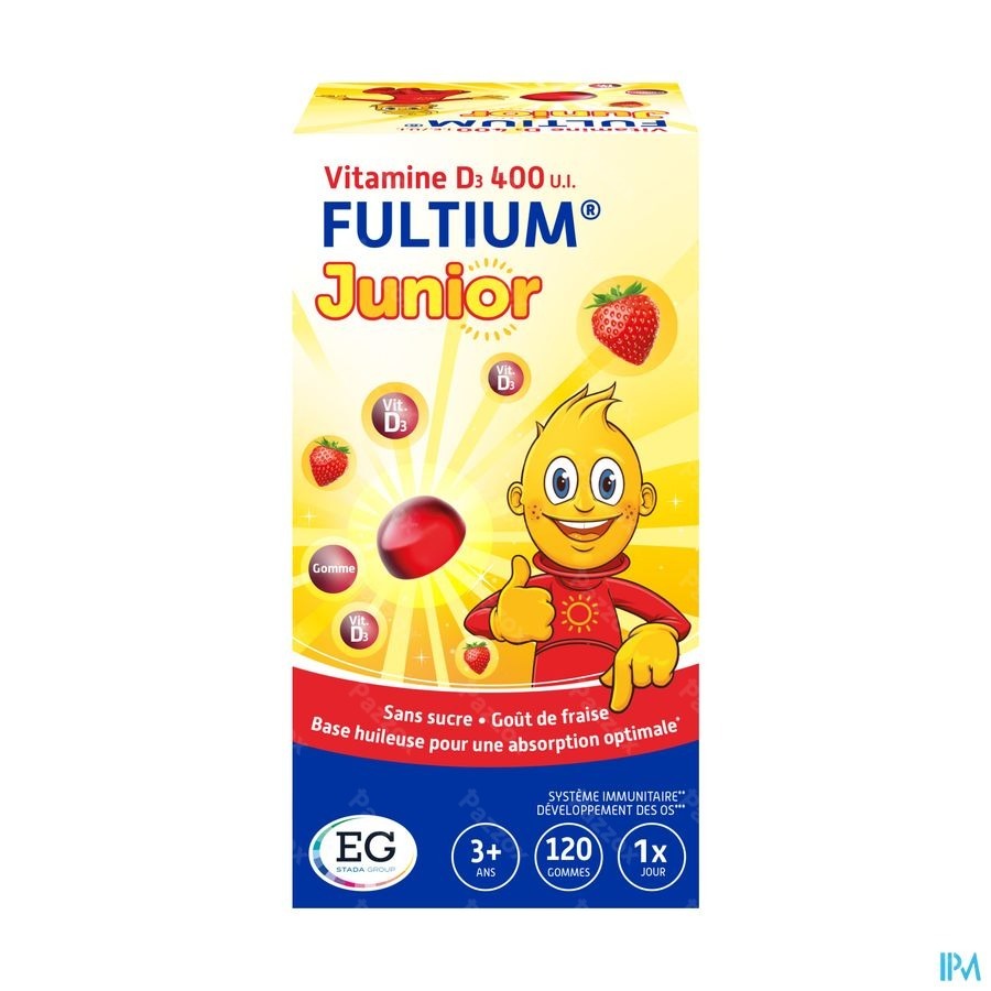 Fultium D3 Junior 120 Gummies