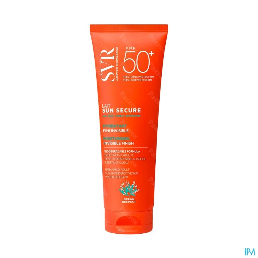SVR Sun Secure Lait de Solaire Sans Parfum SPF50+ 250ml