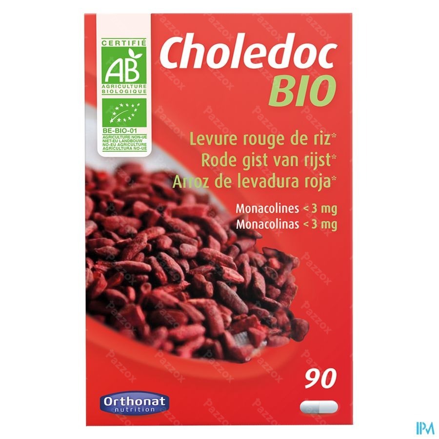 Choledoc Bio 2,95 Monacolines Caps 90 Orthonat