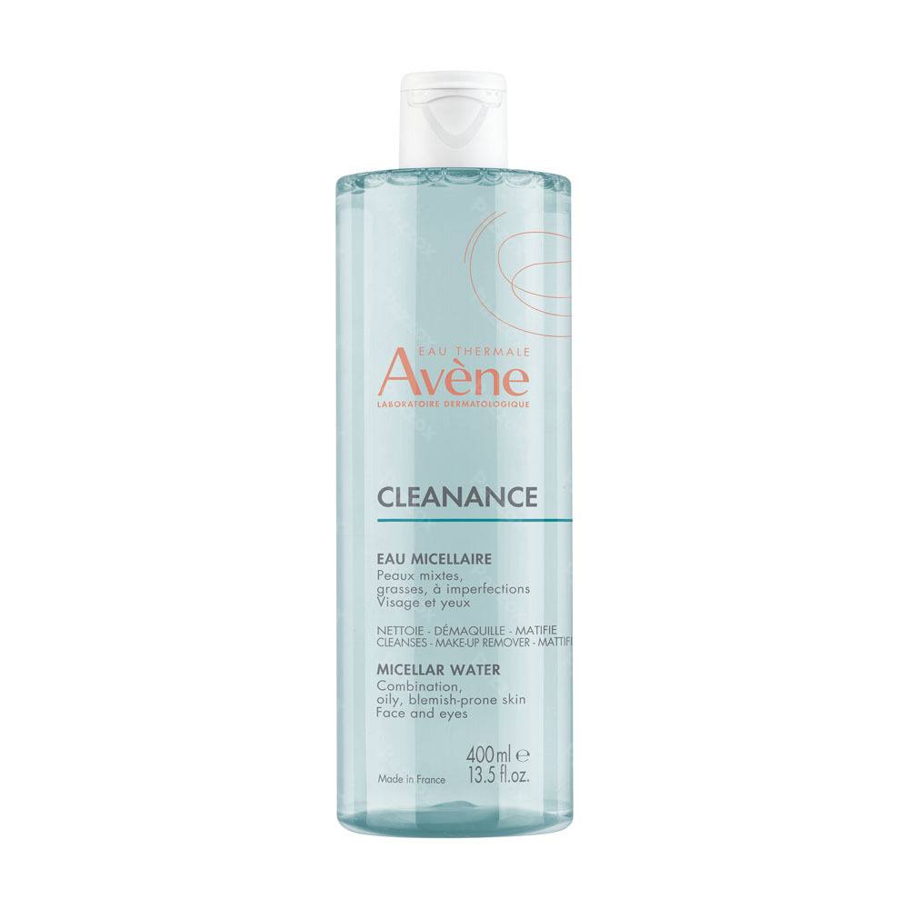 Avène Cleanance Eau Micellaire, Peau Grasse, Imperfections 400ml