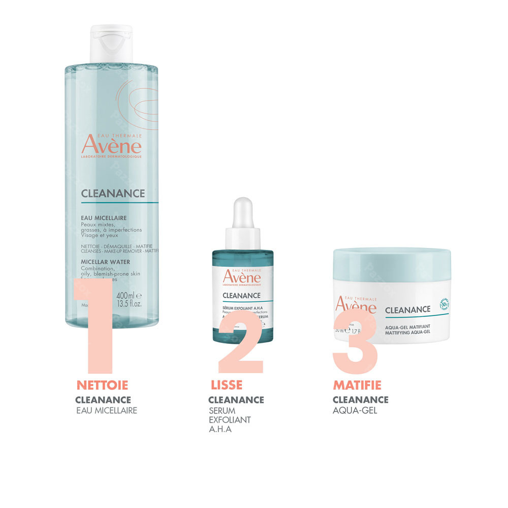 Avène Cleanance Eau Micellaire, Peau Grasse, Imperfections 400ml