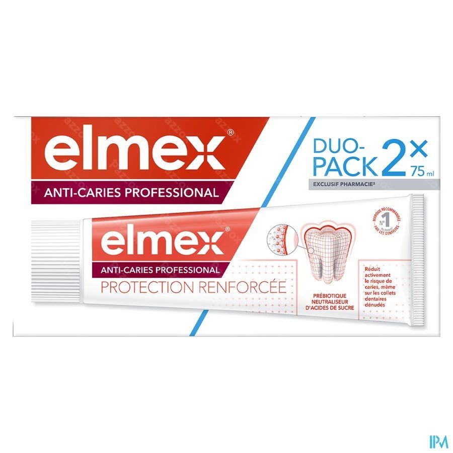 Elmex Professional Tandpasta Anti-Cariës 2x75ml 