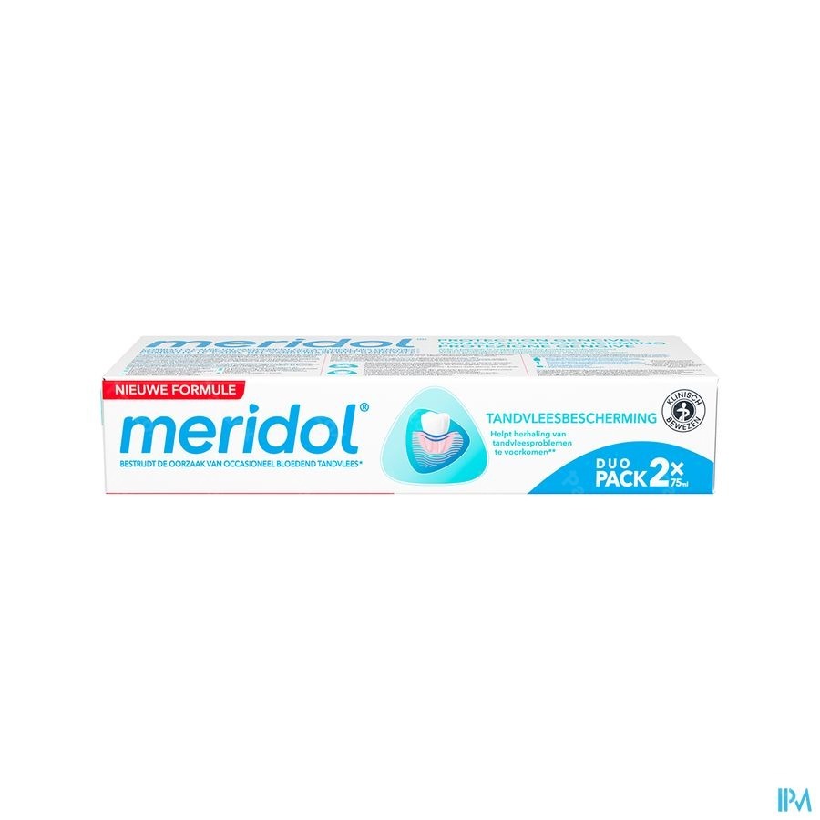 Meridol Dentifrice Protection Gencives 2x75ml