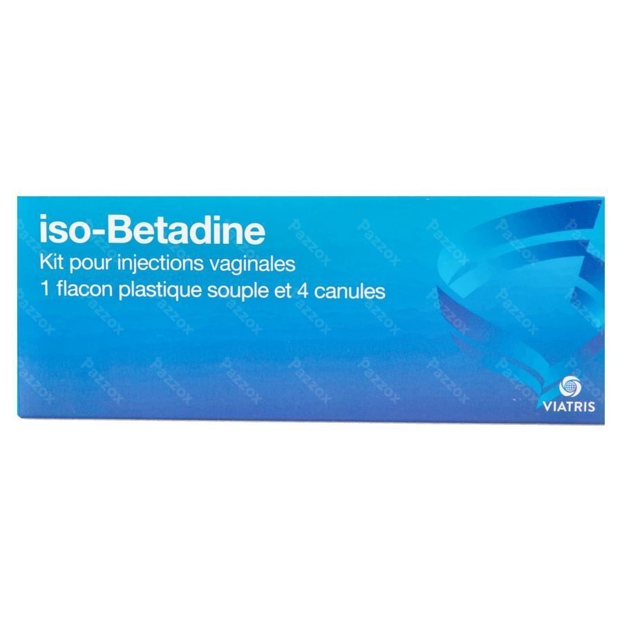 Iso Betadine Kit Injections Vaginales Canules 4
