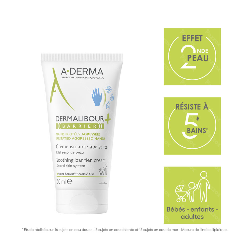 A-Derma Dermalibour + Barrier Crème Isolante 50ml