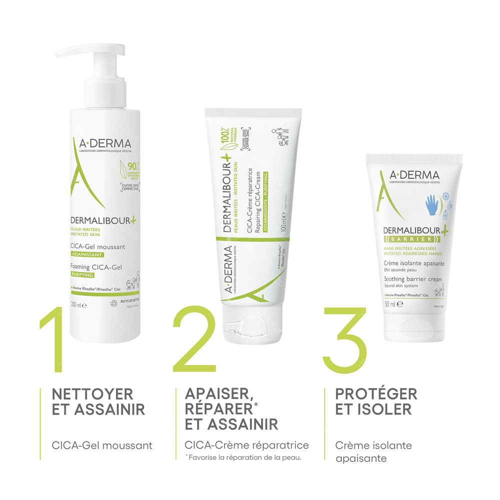 A-Derma Dermalibour + Barrier Crème Isolante 50ml