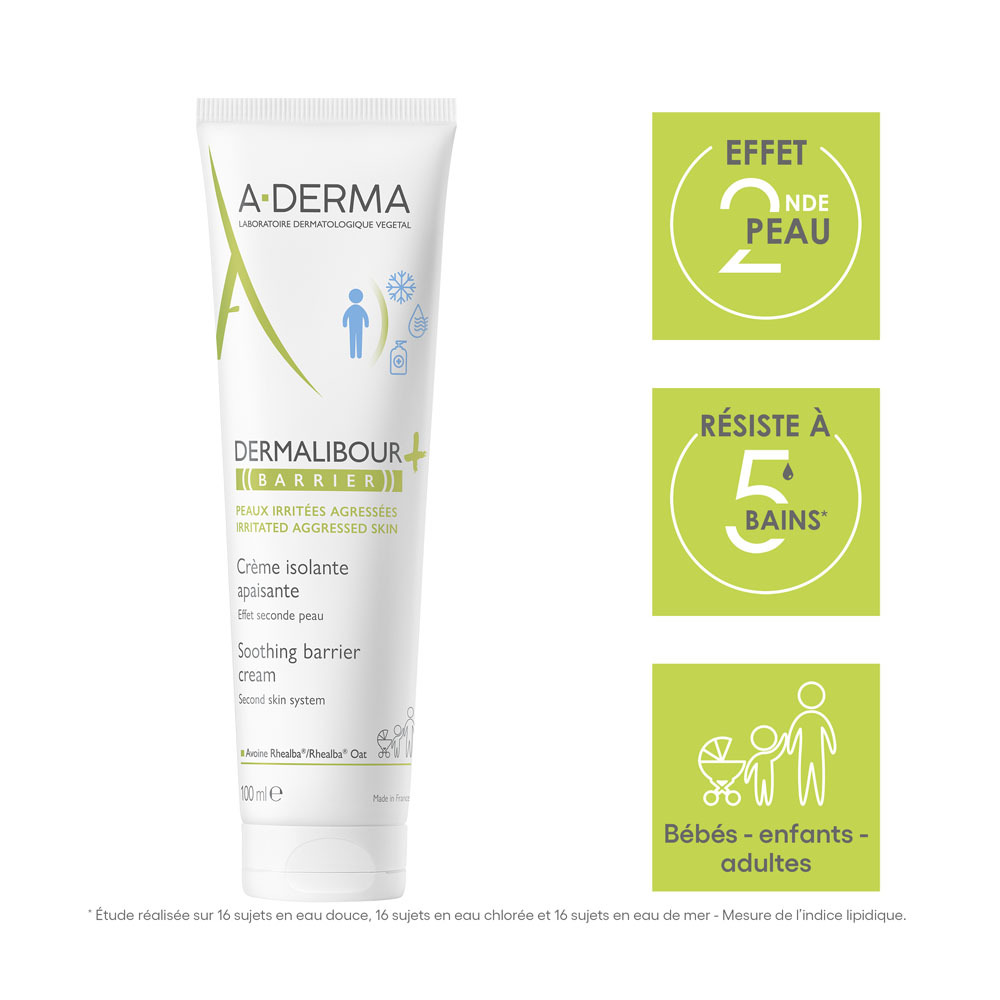 A-Derma Demalibour + Barrier Crème Isolante 100ml